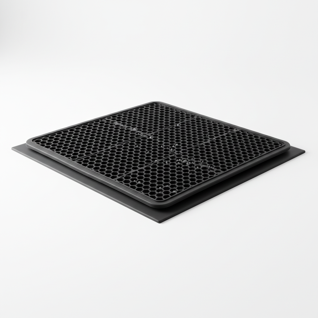 Cat litter trapping mat product shot