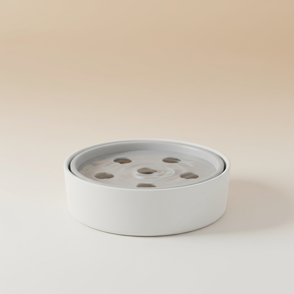 Dog water bowl product shot