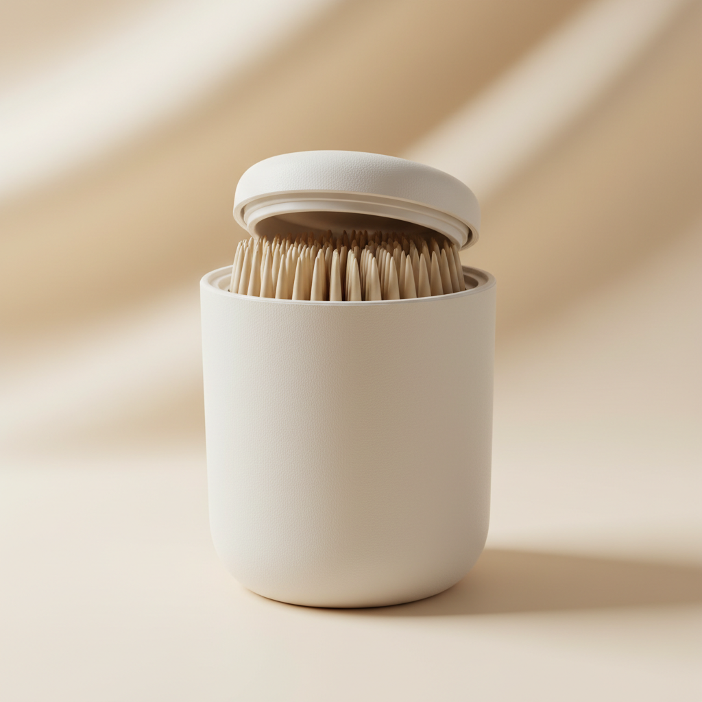 Dog paw cleaner product shot warm gradient